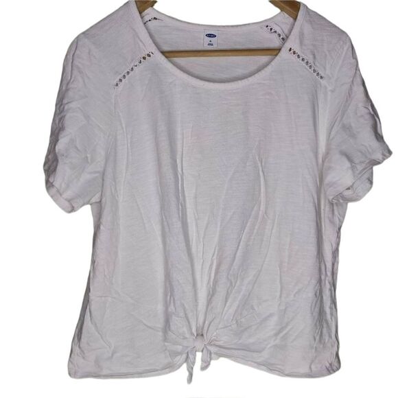 Old Navy Tie Front Top - Picture 1 of 7